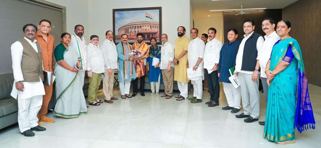Telangana Ministers congratulated CM  Revanth Reddy 