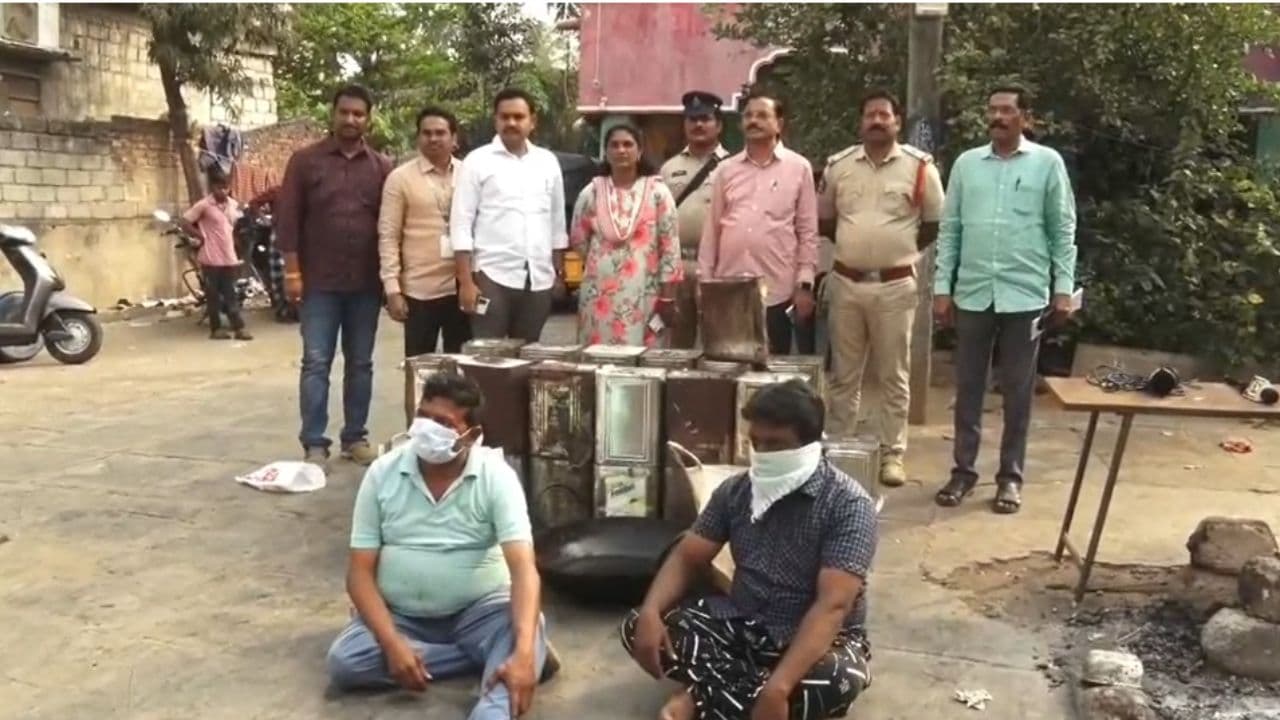Vigilance Raids on Animal Fat Oil in Eluru  