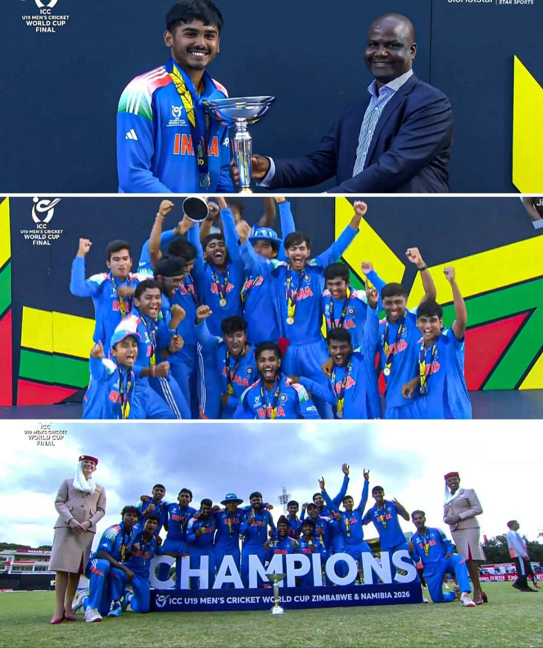 BCCI Announces Prize Money for Under-19 Team