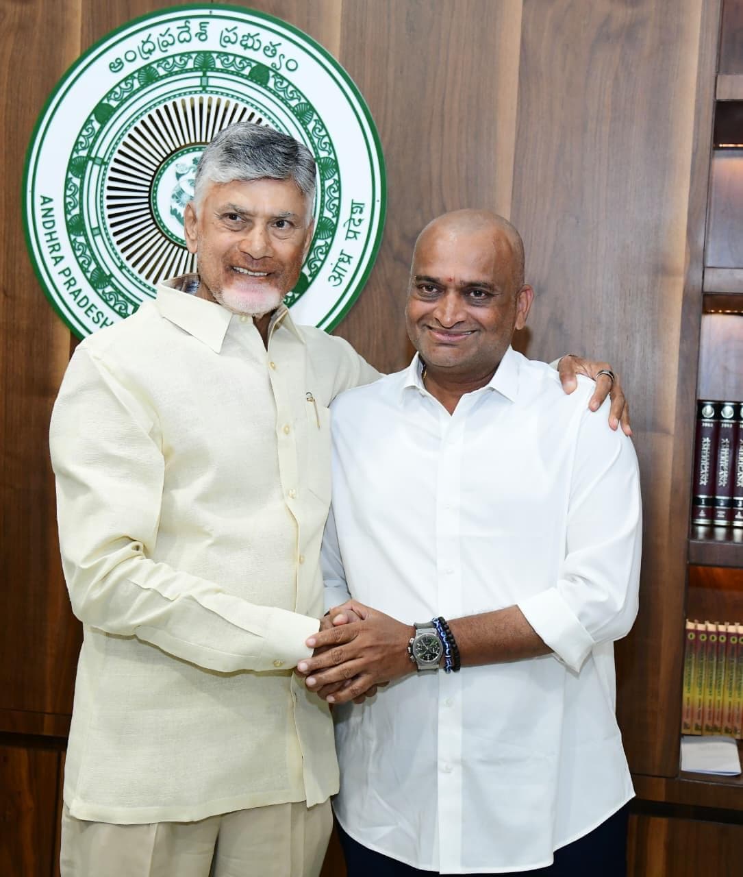 Bandla Ganesh Meets Chief Minister Chandrababu !