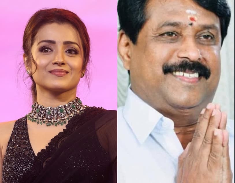TN BJP Chief Nainar Nagendran Apologises to Actress Trisha After Controversial Remarks!