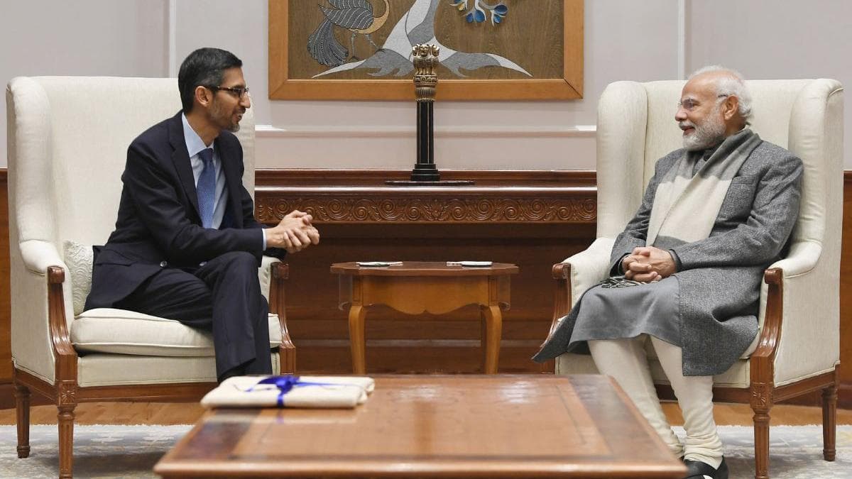 Google CEO Meets Prime Minister Modi