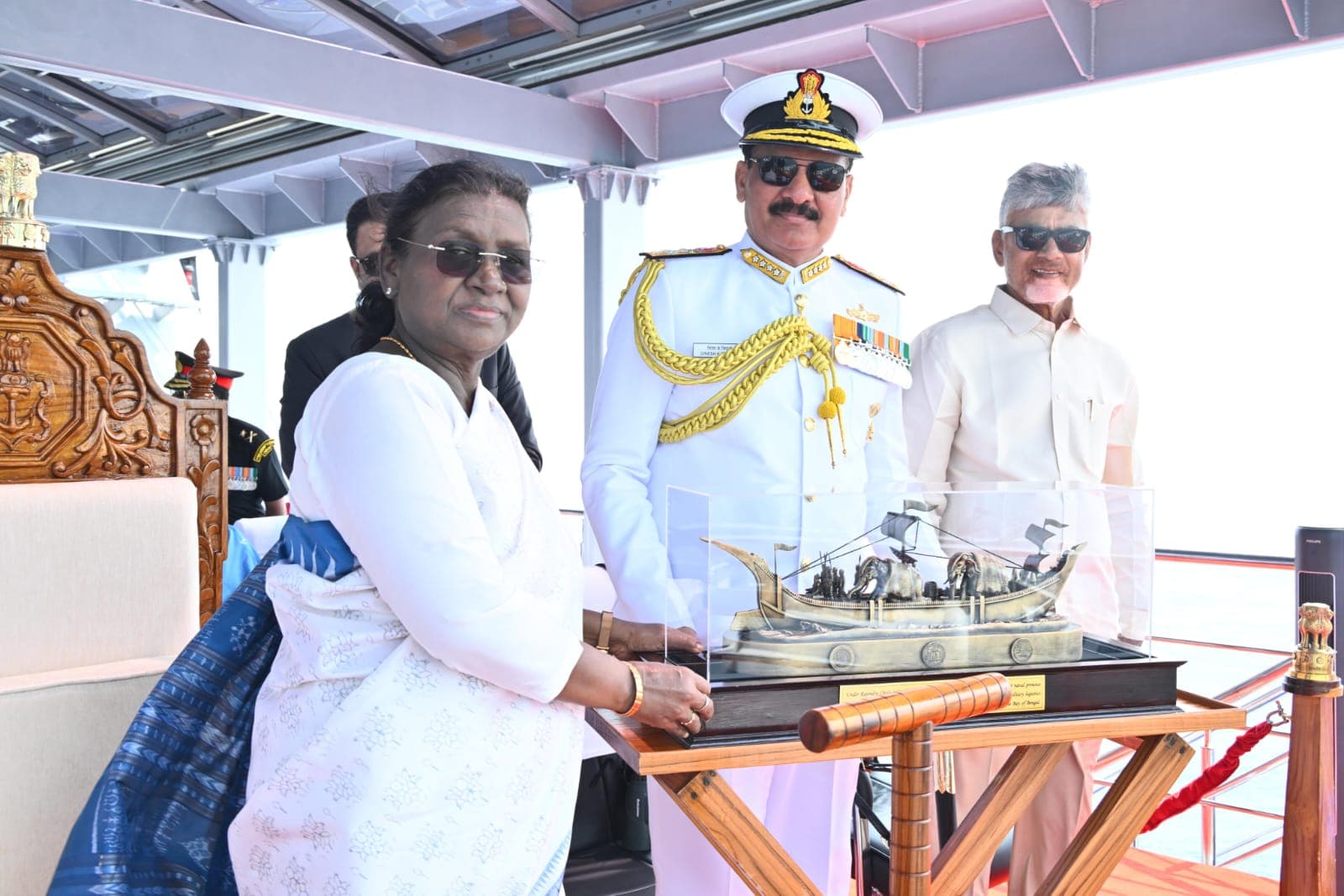 The Navy Plays a Crucial Role in Safeguarding the Nation Coastal Interests – President Droupadi Murmu