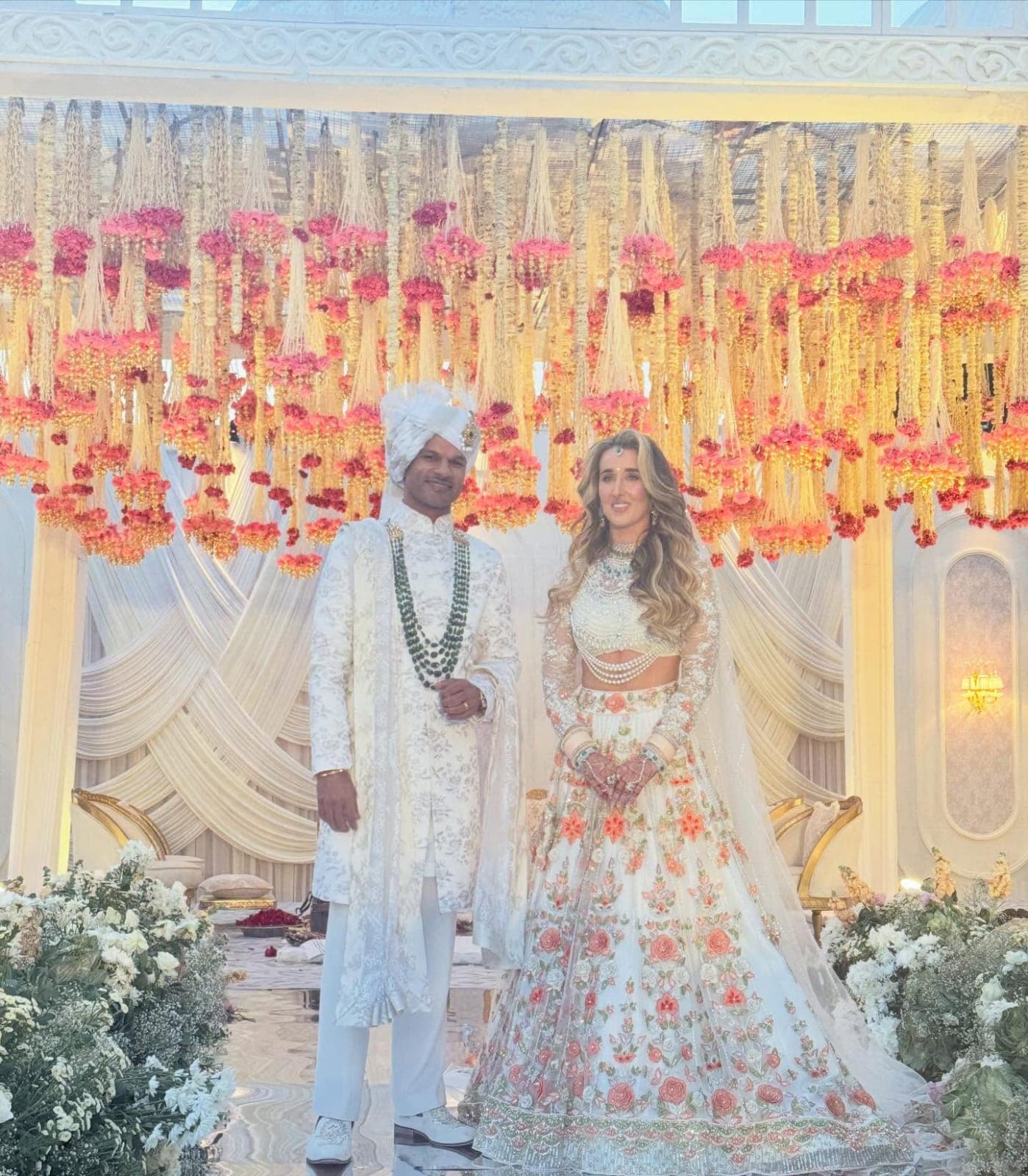 Shikhar Dhawan Begins a New Chapter with Sophie Shine