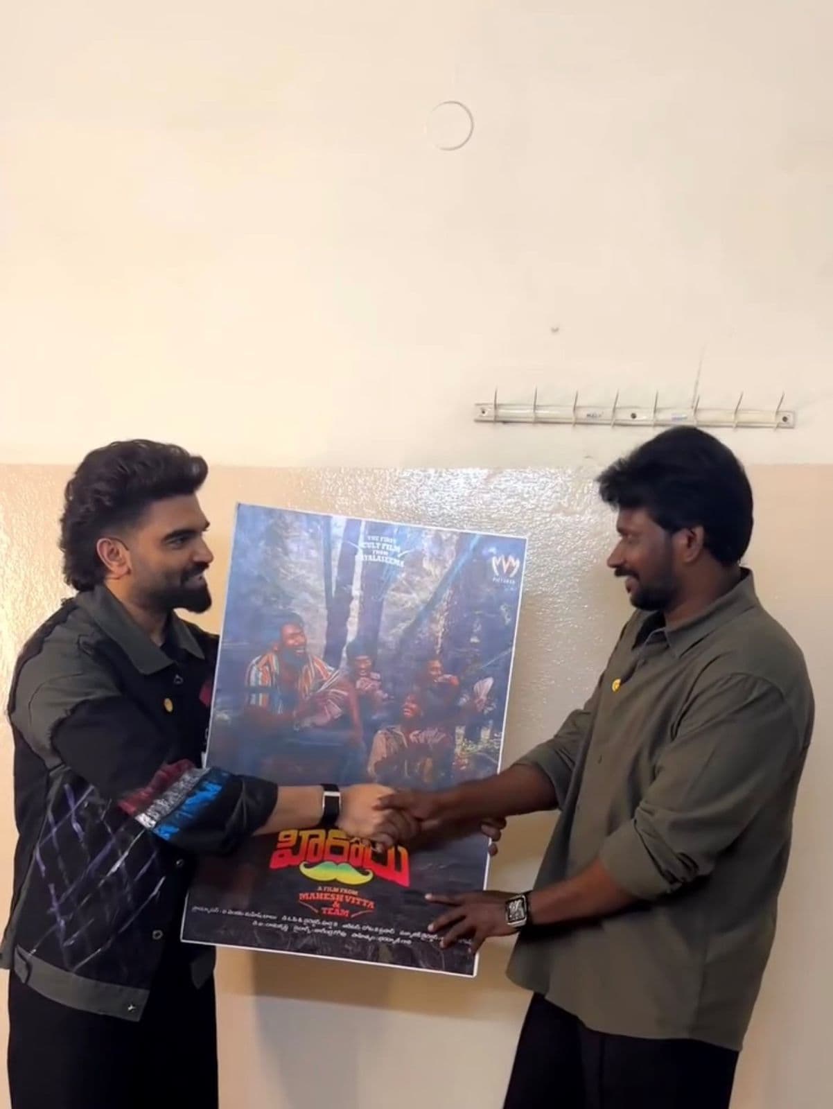 Pradeep Machiraju Extends Best Wishes to the Team of “Uttuttha Herolu”