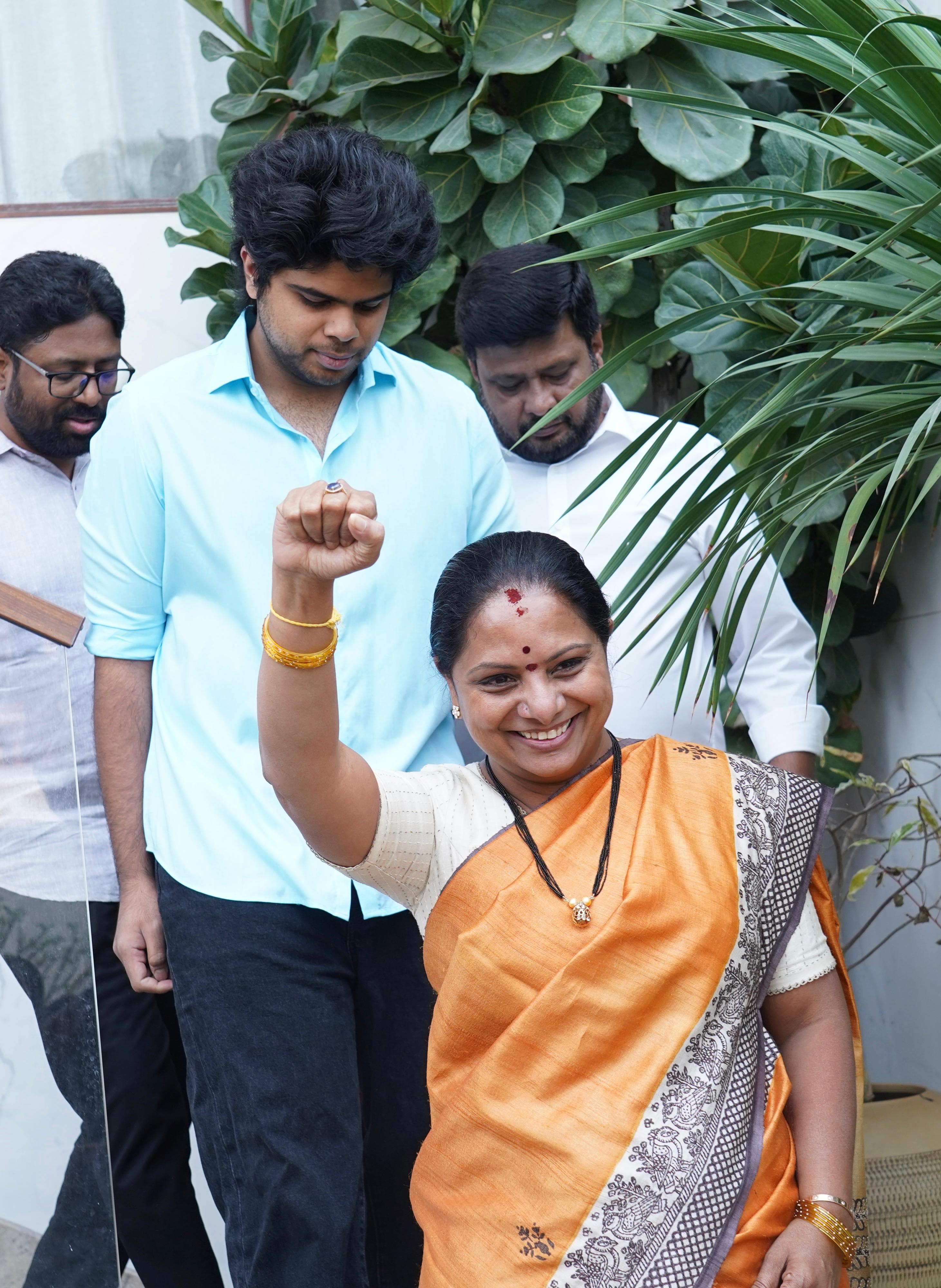 I came out like a washed pearl – Kavitha