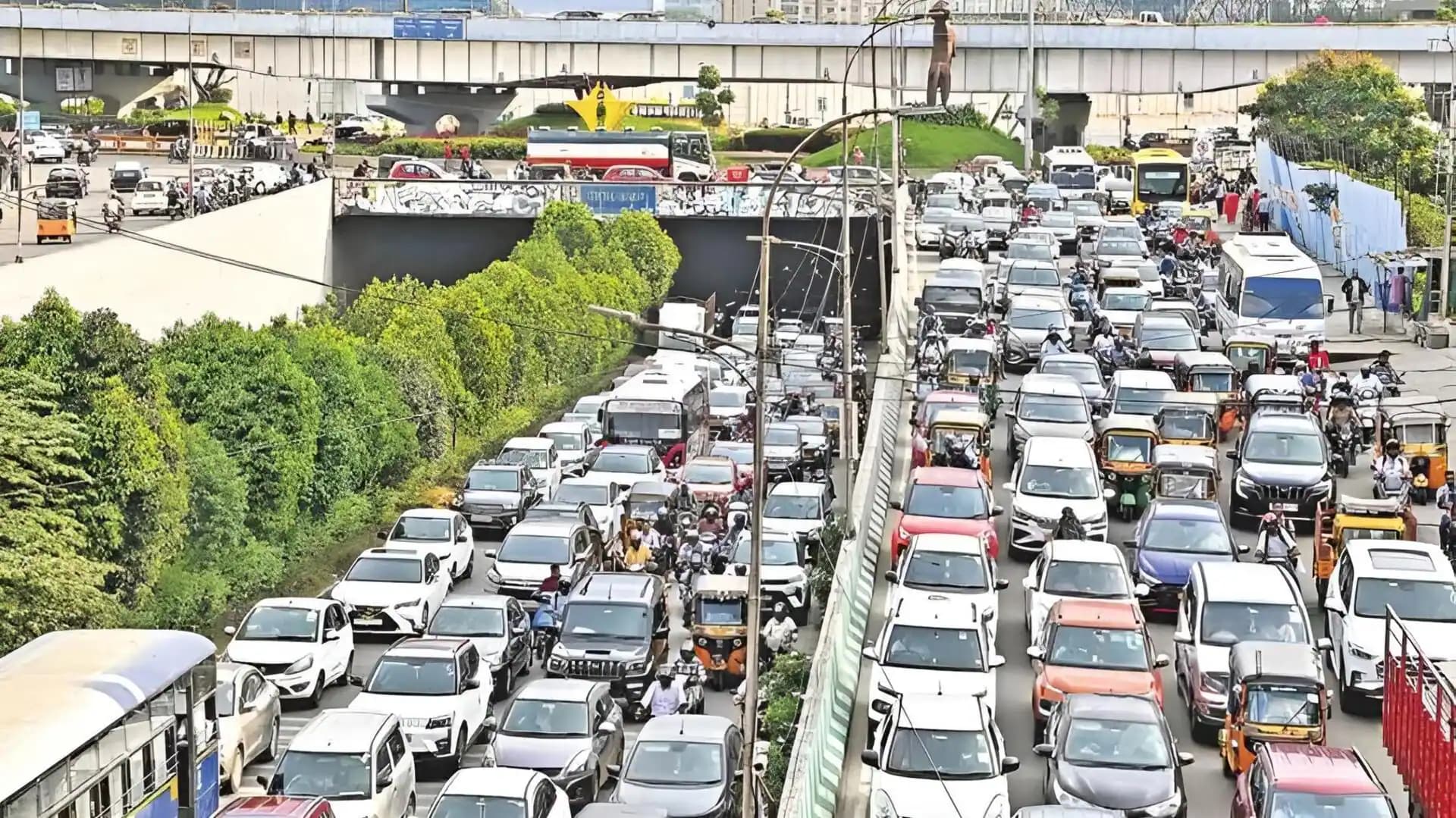 Telangana Government Provides Permanent Solution to Traffic Problems