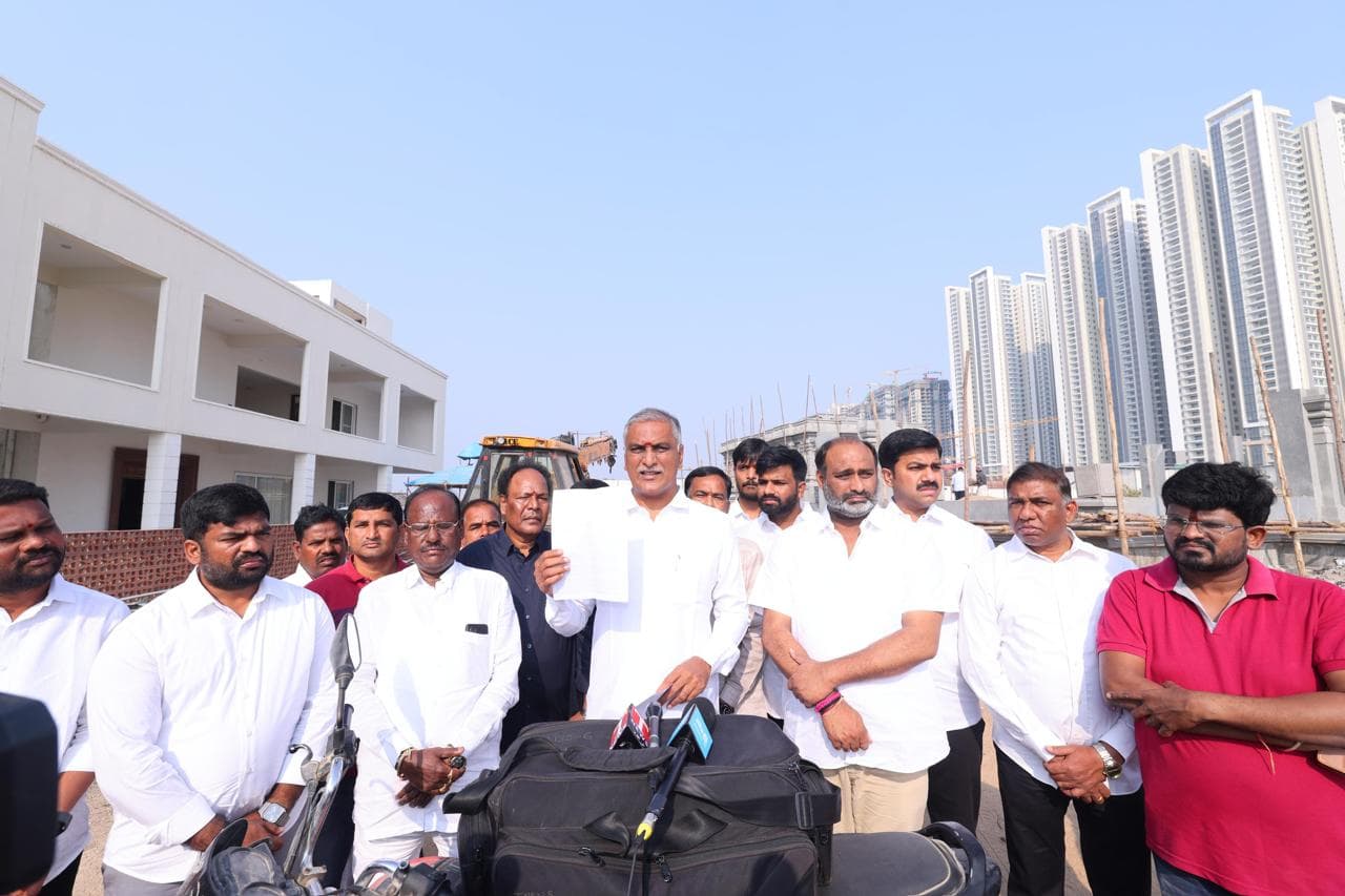 Harish Rao Alleges Conspiracy Against Temples !