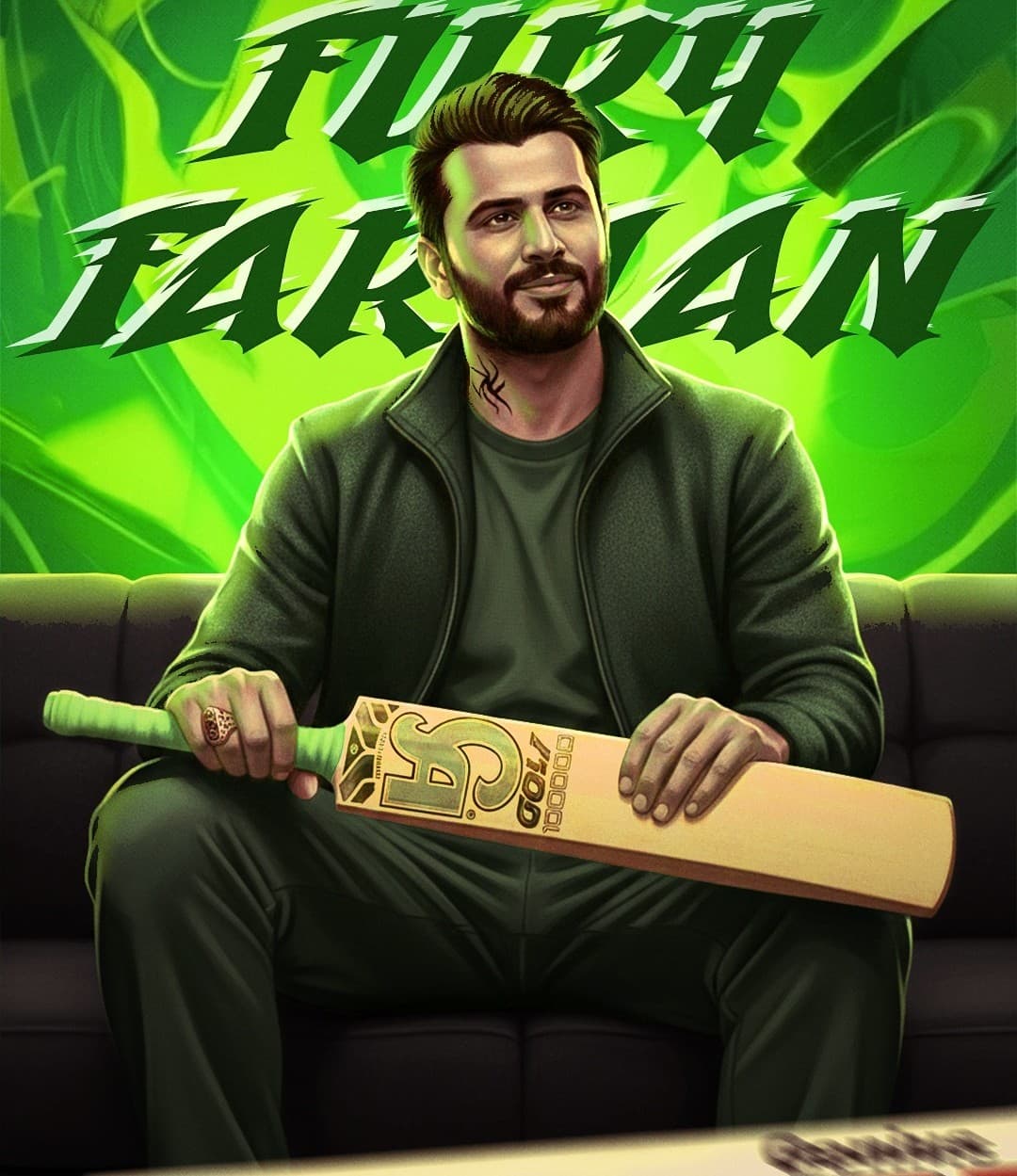 Sahibzada Farhan Continues Record-Breaking Run, Scores Second Century in World Cup