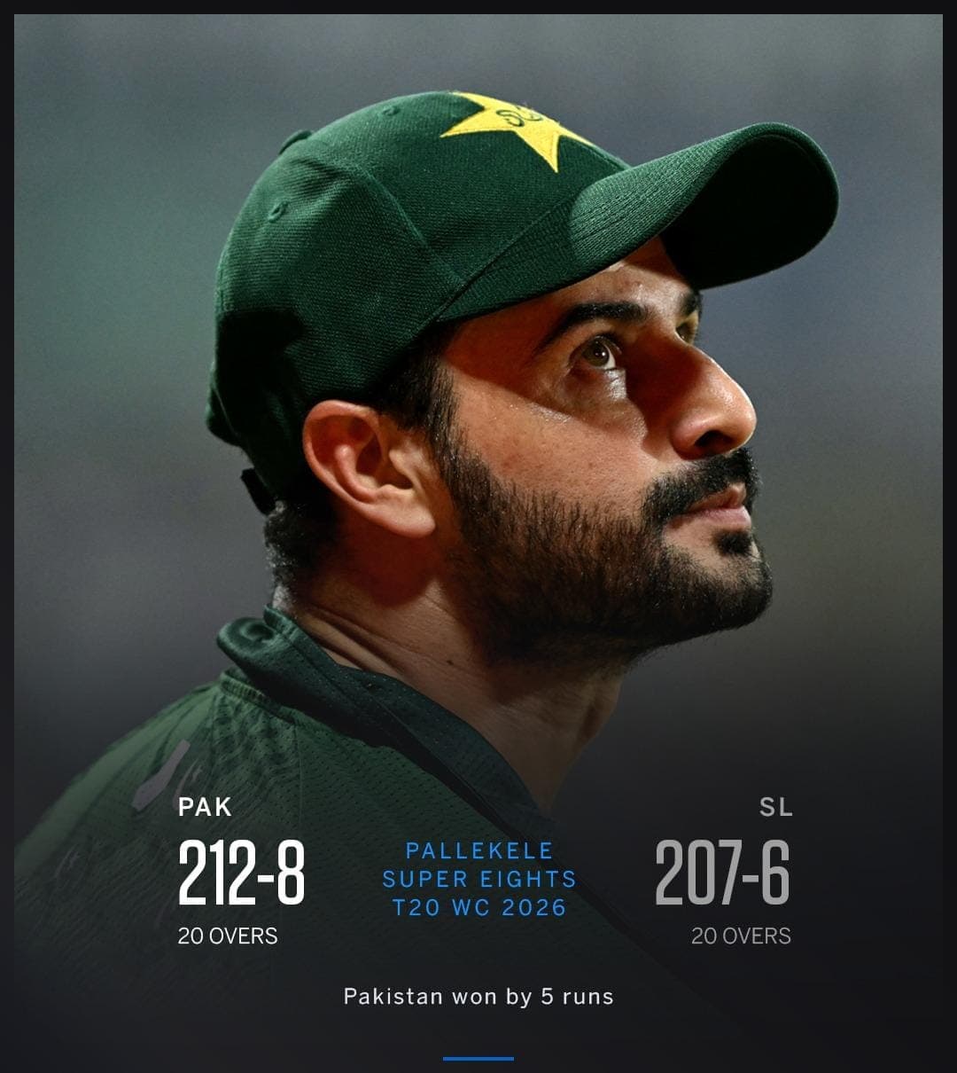 Pakistan Defeats Sri Lanka in T20 World Cup