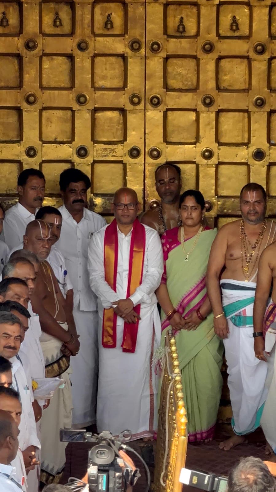 Tirumala Srivari Temple Doors Closed