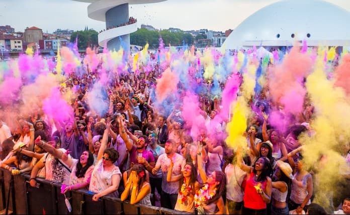 Holi Celebrations in Telangana