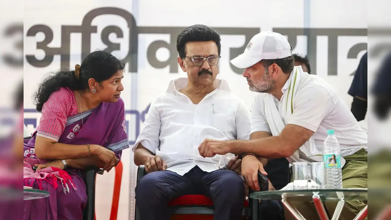 DMK and Congress Likely to Contest Together in Tamil Nadu Elections