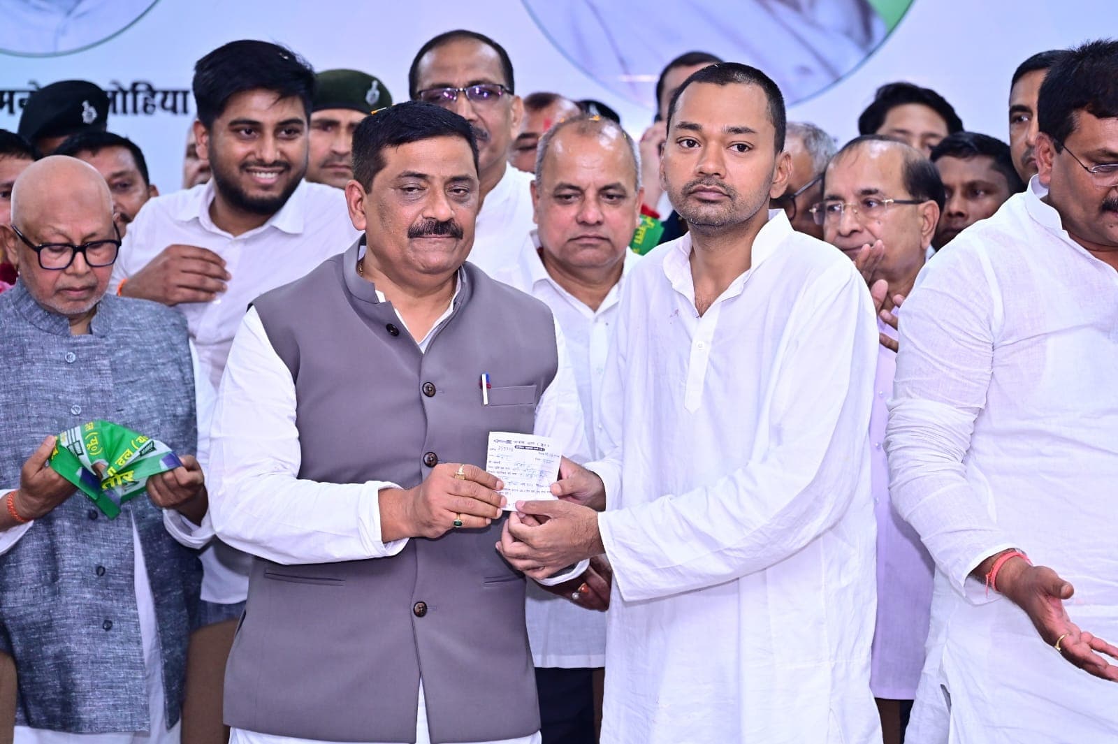 Nitish Kumar’s Son Joins JDU