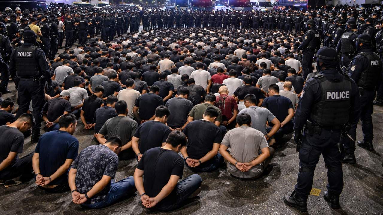 313 People Arrested in Qatar