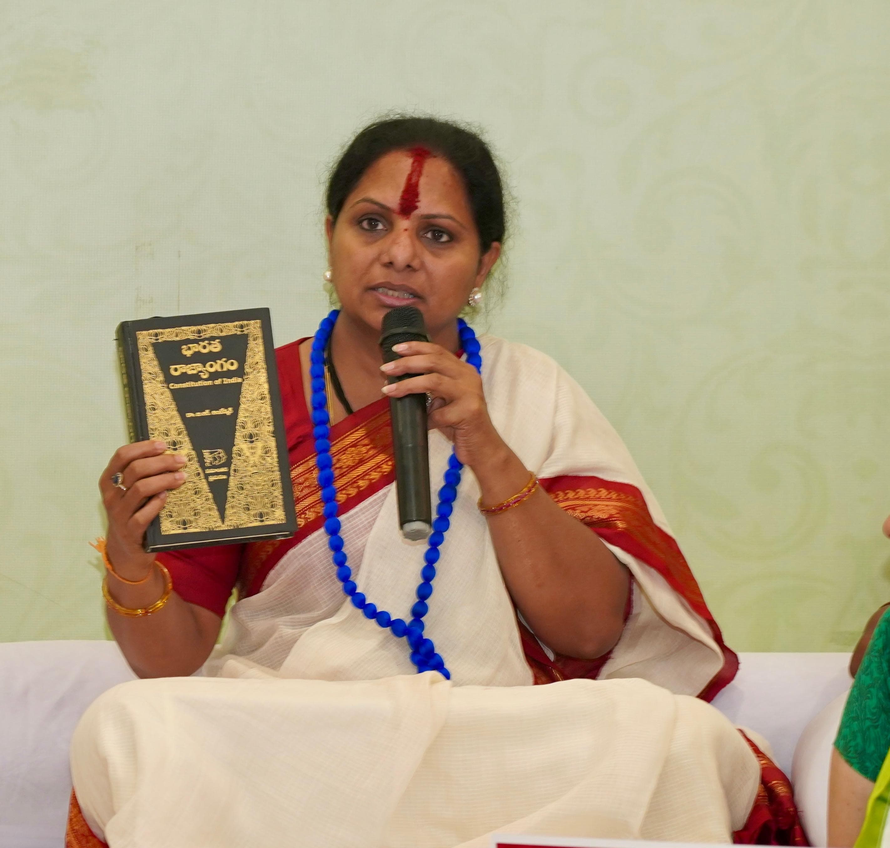 Kavitha Continues Indefinite Hunger Strike!