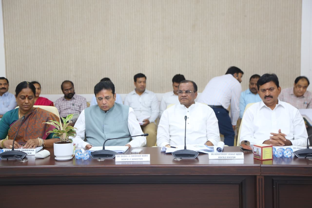 Temple Development Plan from Basara to Bhadrachalam – Minister Ponguleti