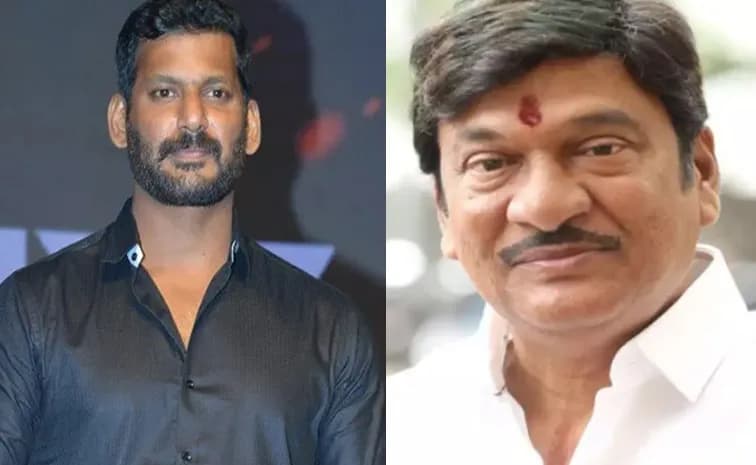Tamil Actor Vishal Reacts to Rajendra Prasad Comments