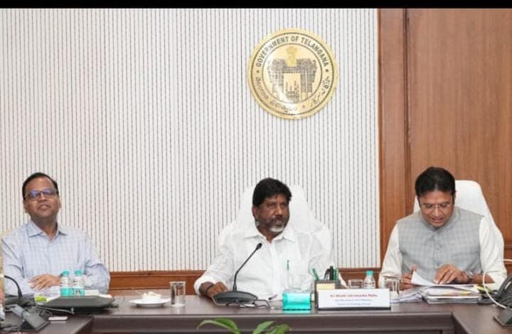 Bhatti Vikramarka’s Key Remarks on the State’s Economic Development