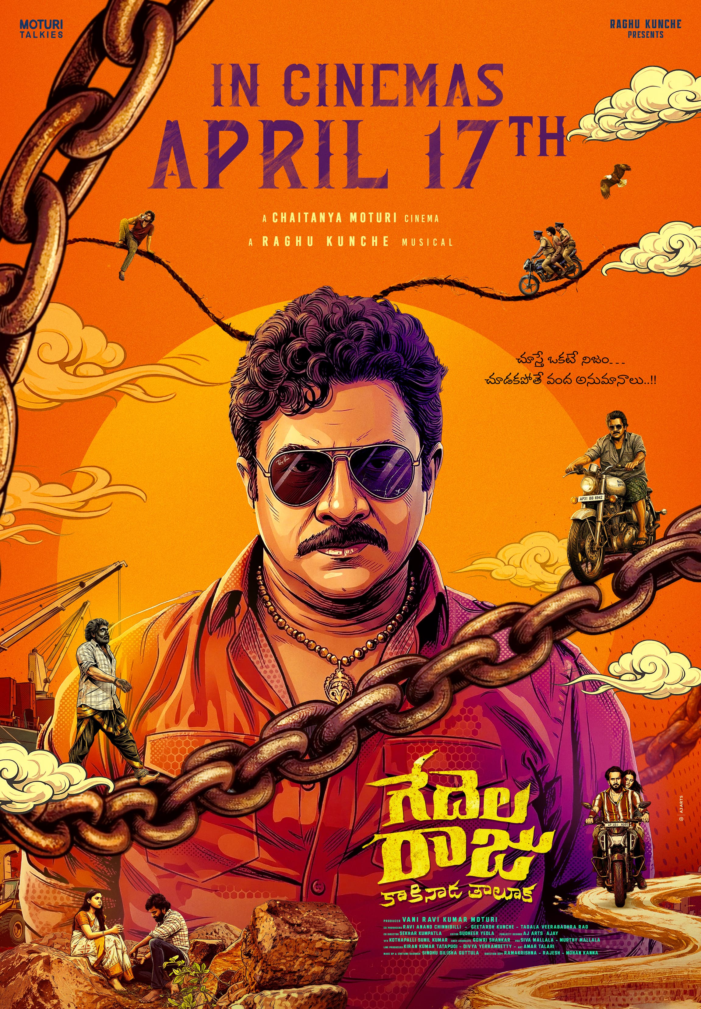 ‘Gedela Raju – Kakinada Taluka’ Hits Theaters on April 17th