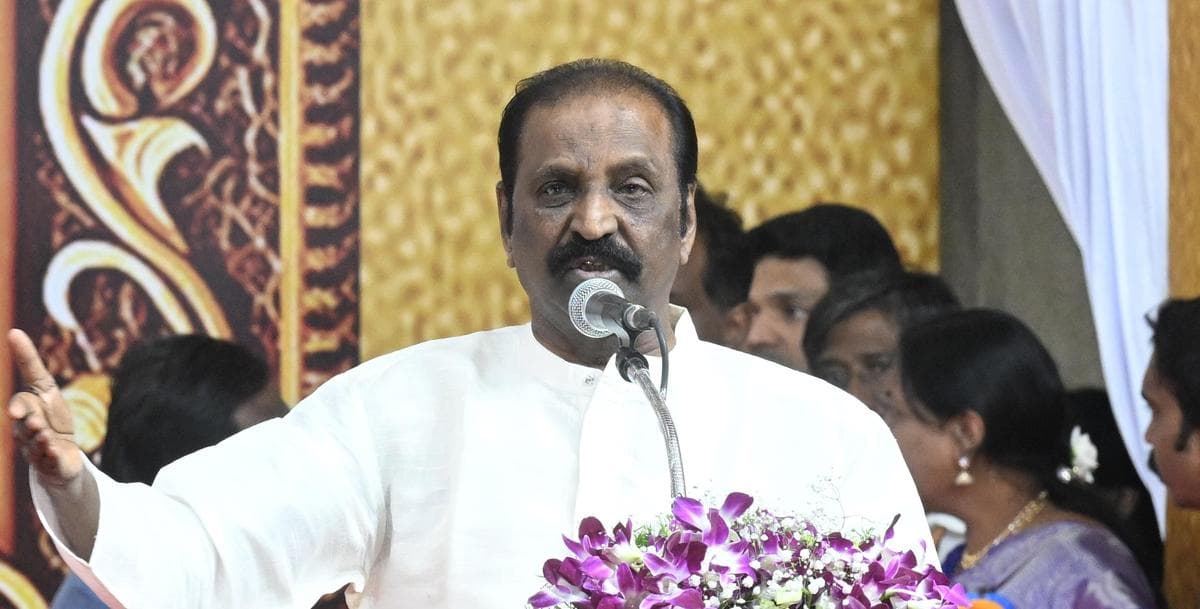 Jnanpith Award Conferred on Vairamuthu; Tamil Nadu CM M.K. Stalin Extends Congratulations