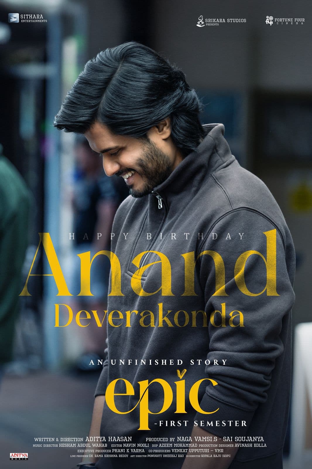 Anand Deverakonda Celebrates Birthday with Exciting Lineup of Films!
