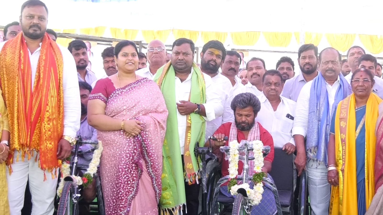 Ramachandra Raju Marks Birthday with Welfare Activities in Chandanagar!