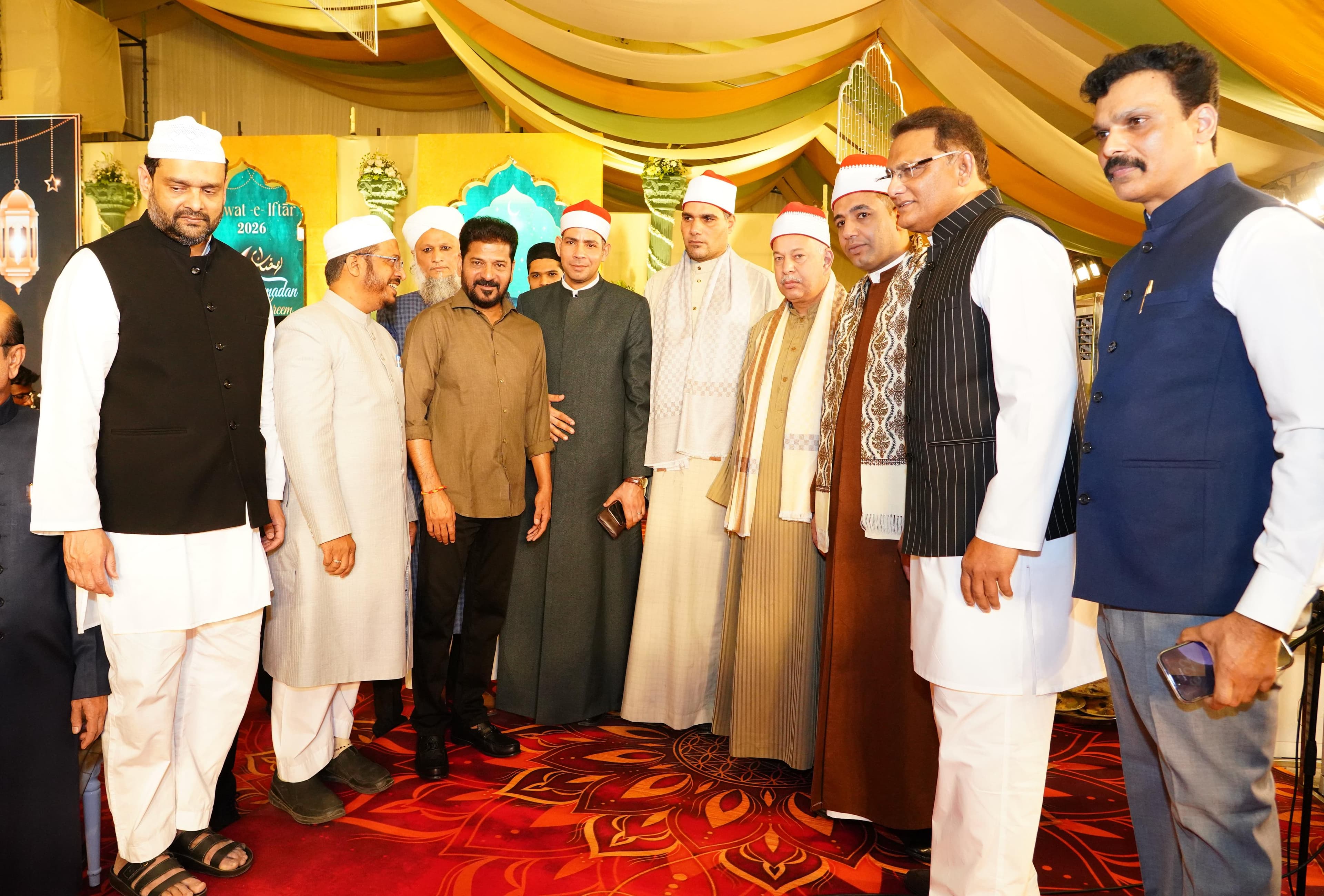 CM Revanth Reddy Calls for Unity at Ramzan Iftar Event