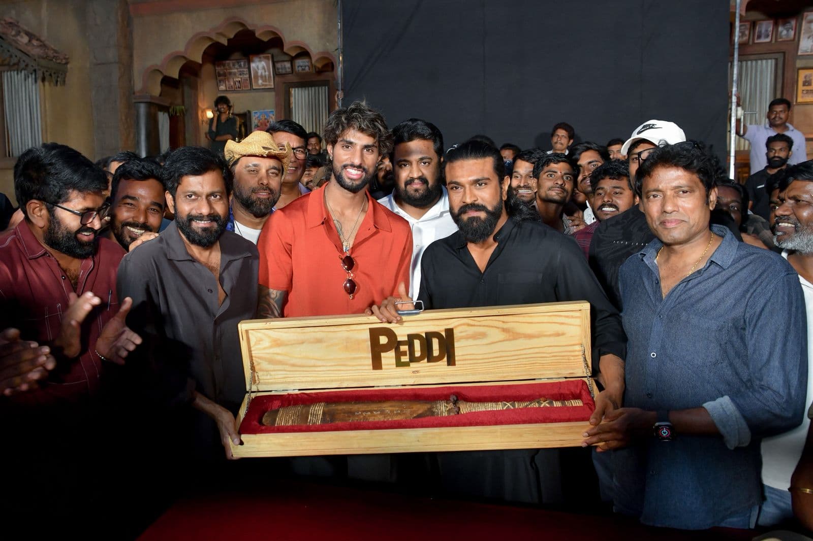 T20 World Cup Star Tilak Varma Visits the Sets of ‘Peddi’