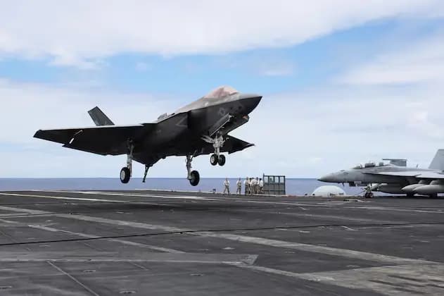 US F-35 Fighter Jet Damaged in Iranian Attack