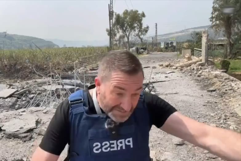 Journalist Narrowly Escapes Missile Attack in Lebanon