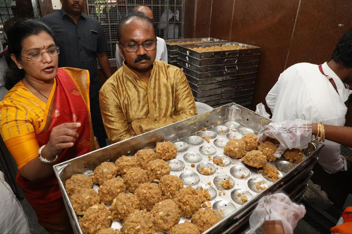 Gas Shortage Halts Laddu Preparation at Tiruvannamalai Temple!