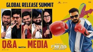 Q&A With Media at GaayaPadda Simham Global Release Summit | Tharun Bhascker | Shreyas Media