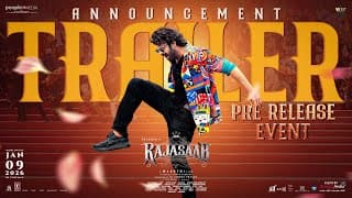 RajaSaab Pre-Release Event Announcement Trailer | Prabhas, Nidhhi Agerwal | Maruthi 