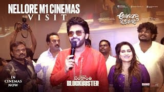 Anaganaga Oka Raju Team - Nellore M1 Cinemas Visit | Naveen Polishetty, Meenakshi | Maari