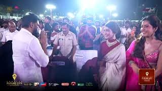 Power Star Pawan Kalyan Entry at Ustaad Bhagat Singh Grand Pre-Release Event | Shreyas Media