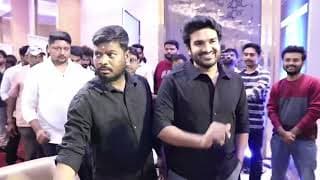 Hero Kiran Abbavaram Entry at Raju Weds Rambai MASS BHARAATH EVENT
