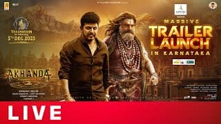 Akhanda2 Thaandavam Massive Trailer Launch Event in Karnataka Live | NBK | Boyapati Srinu | Thaman S