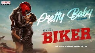 Pretty Baby Song Promo | Biker | Sharwanand, Malvika Nair | Dr Rajashekhar | Ghibran | Abhilash