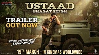 Ustaad Bhagat Singh Trailer | Pawan Kalyan | Harish Shankar | Sreeleela | Raashii Khanna