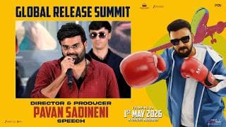 Director & Producer Pavan Sadineni Speech at GaayaPadda Simham Global Release Summit | Shreyas Media