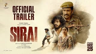 Sirai - Official Trailer | Vikram Prabhu | LK Akshay Kumar | Suresh Rajakumari | SS Lalit Kumar
