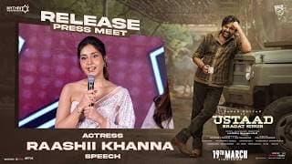 Actress Raashii Khanna Speech at Ustaad Bhagat Singh Release Press Meet | Pawan Kalyan