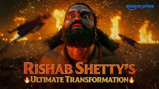 Rishab Shetty 's ICONIC Transformation In Kantara: A Legend Chapter 1 ft. Gulshan Devaiah | Rukmini