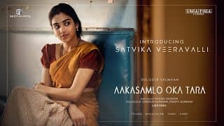 Introducing Satvika Veeravalli | Aakasamlo Oka Tara | Dulquer Salmaan, GV Prakash, Pavan Sadineni