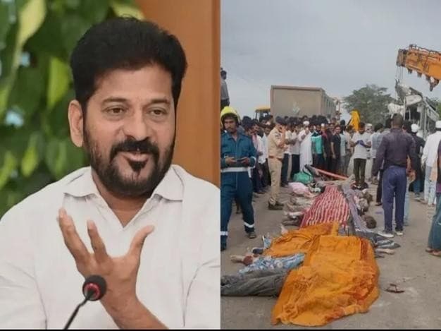 CM Revanth Expresses Deep Concern Over Ranga Reddy Bus Accident – Orders Immediate Relief Measures