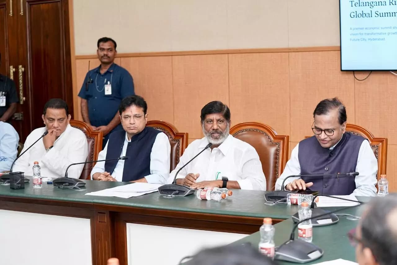 Global Summit Key to Telangana’s Future: Deputy CM