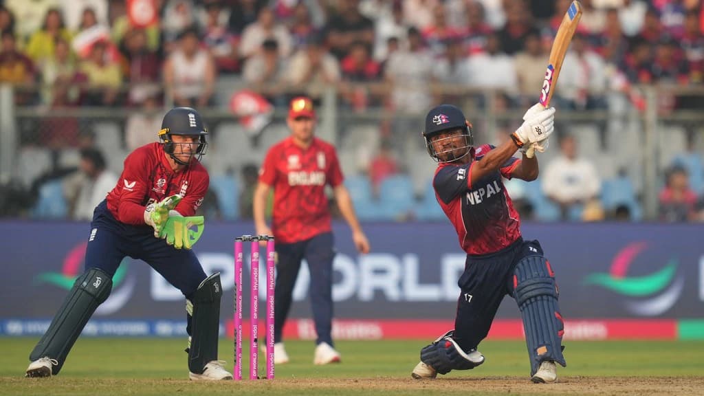 Nepal Rattles World Champions: England Survives a Massive Scare to Secure 4-Run Win